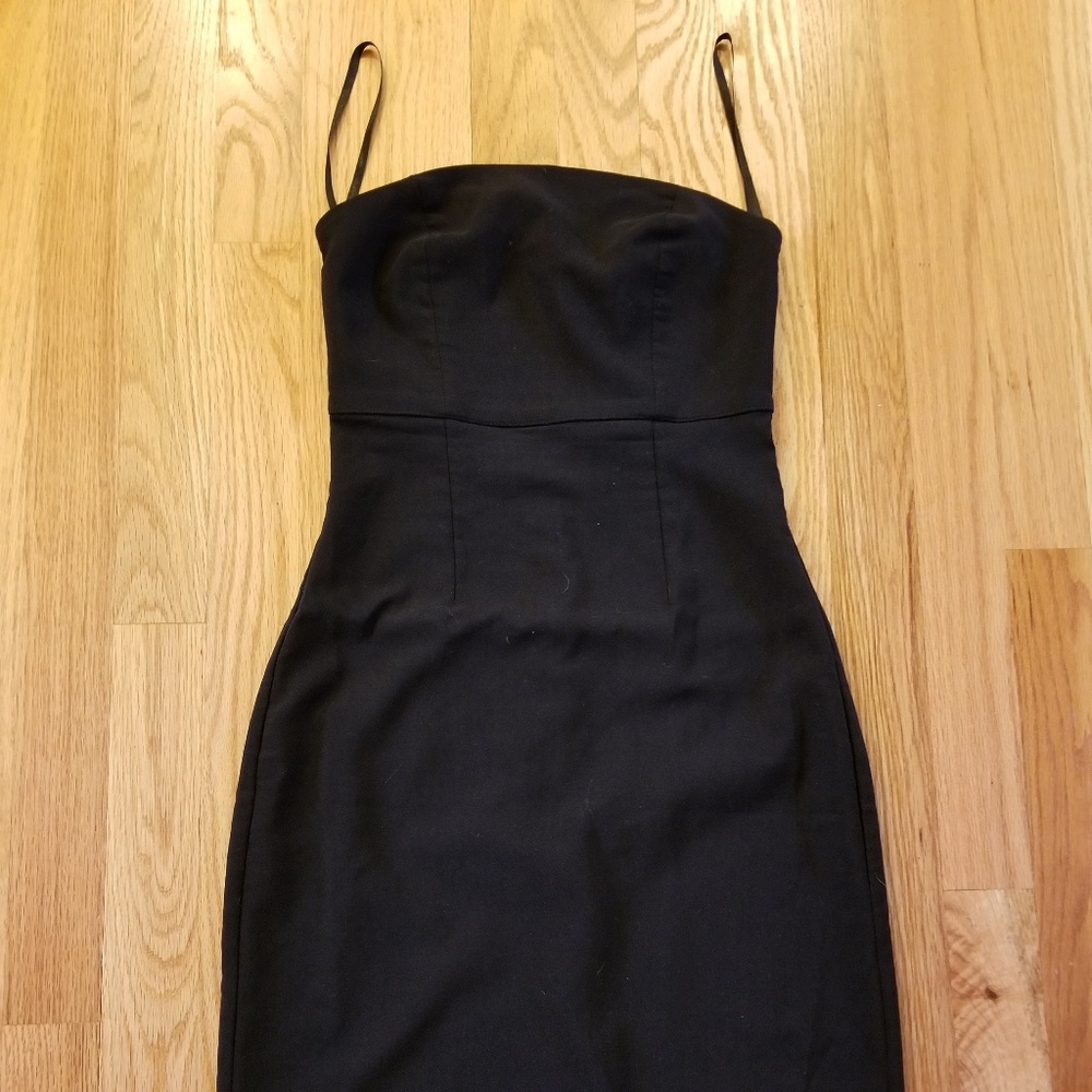 Little Black Strapless dress